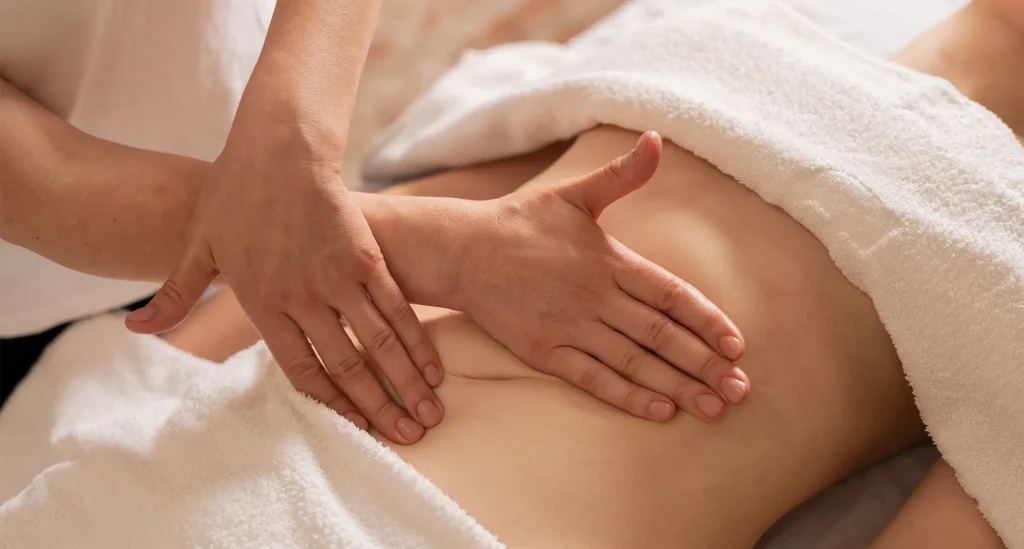 manual lymphatic drainage massage